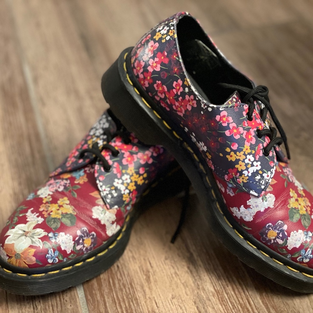 Dr. Martens 1461 Floral Clash Oxfords